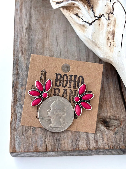 Half Flower Earring