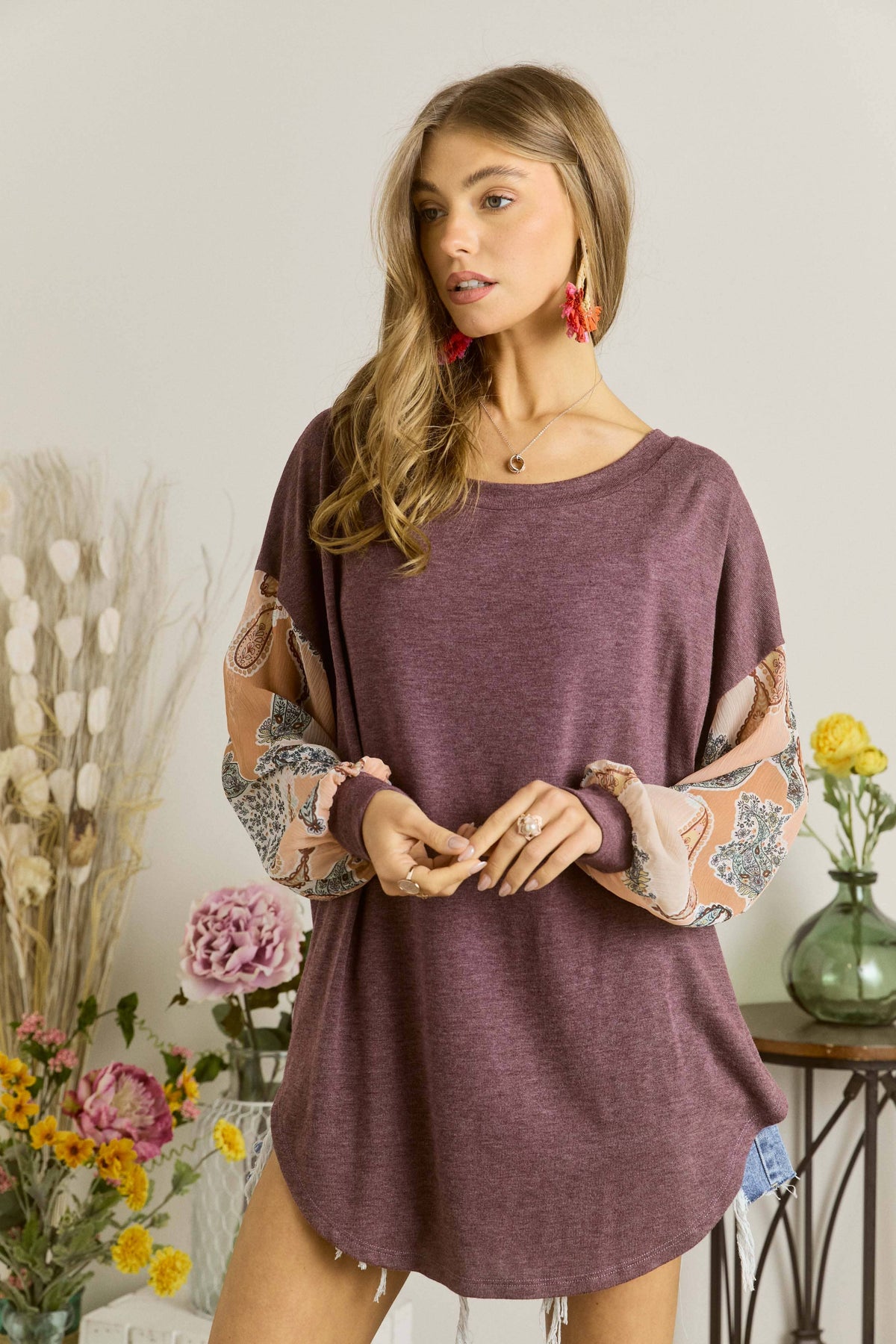 Twist Open Tunic