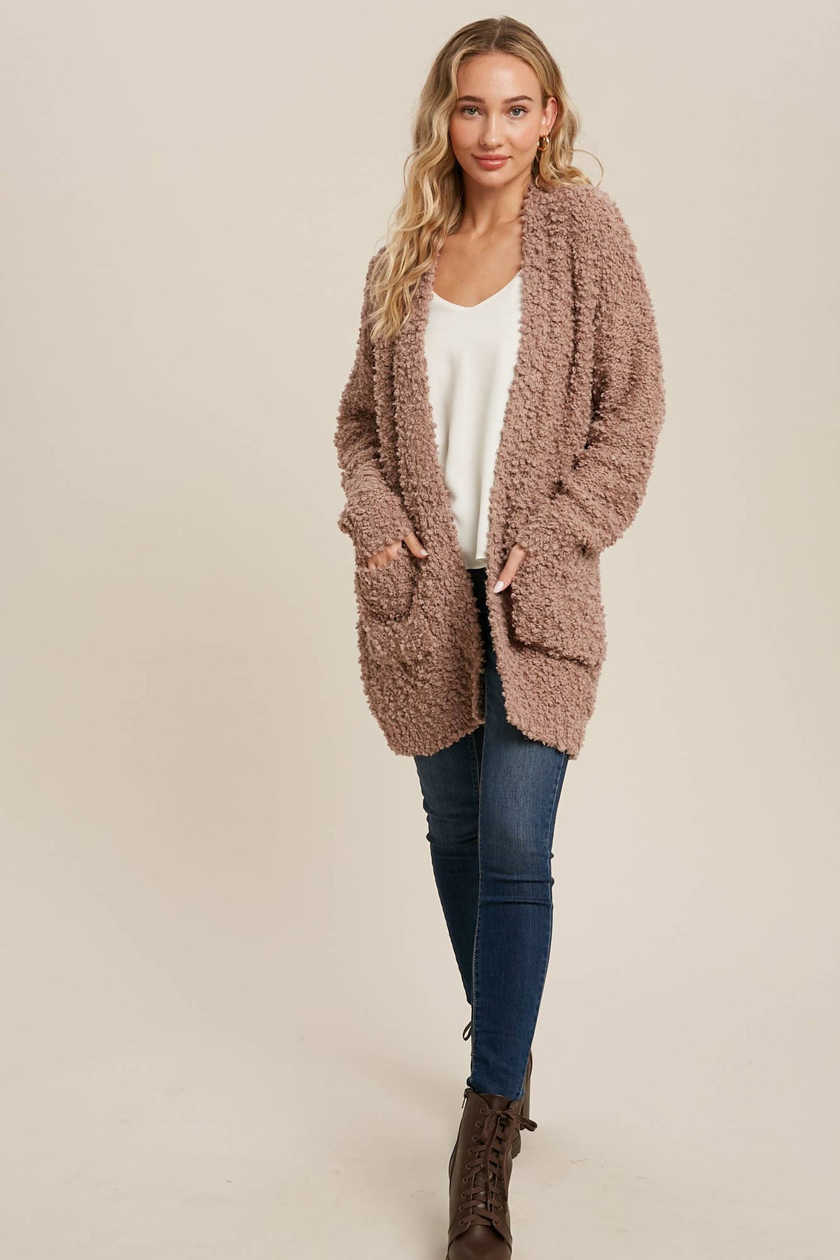 Popcorn Fluff Cardigan