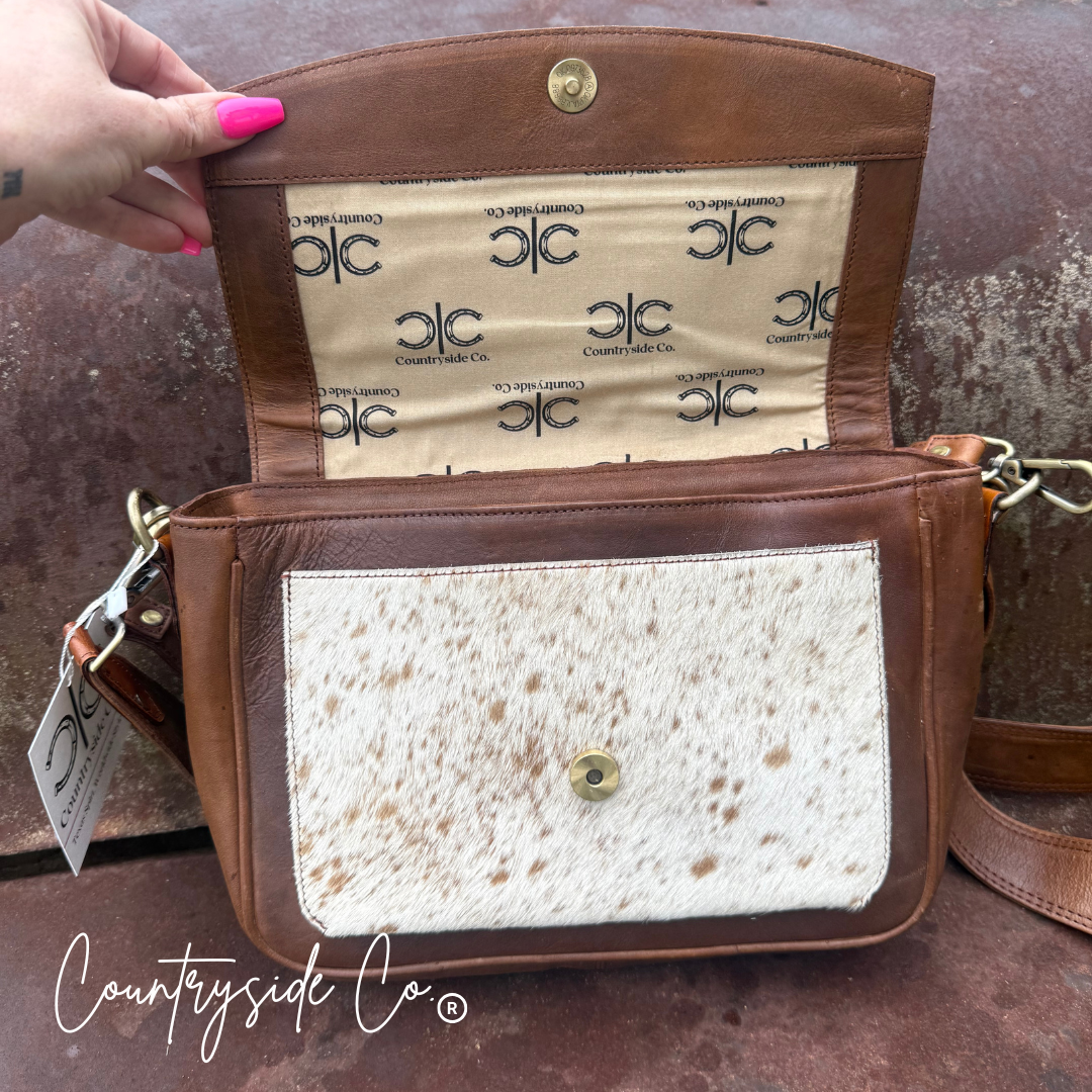 Grace Tooled Leather Purse, Handbag