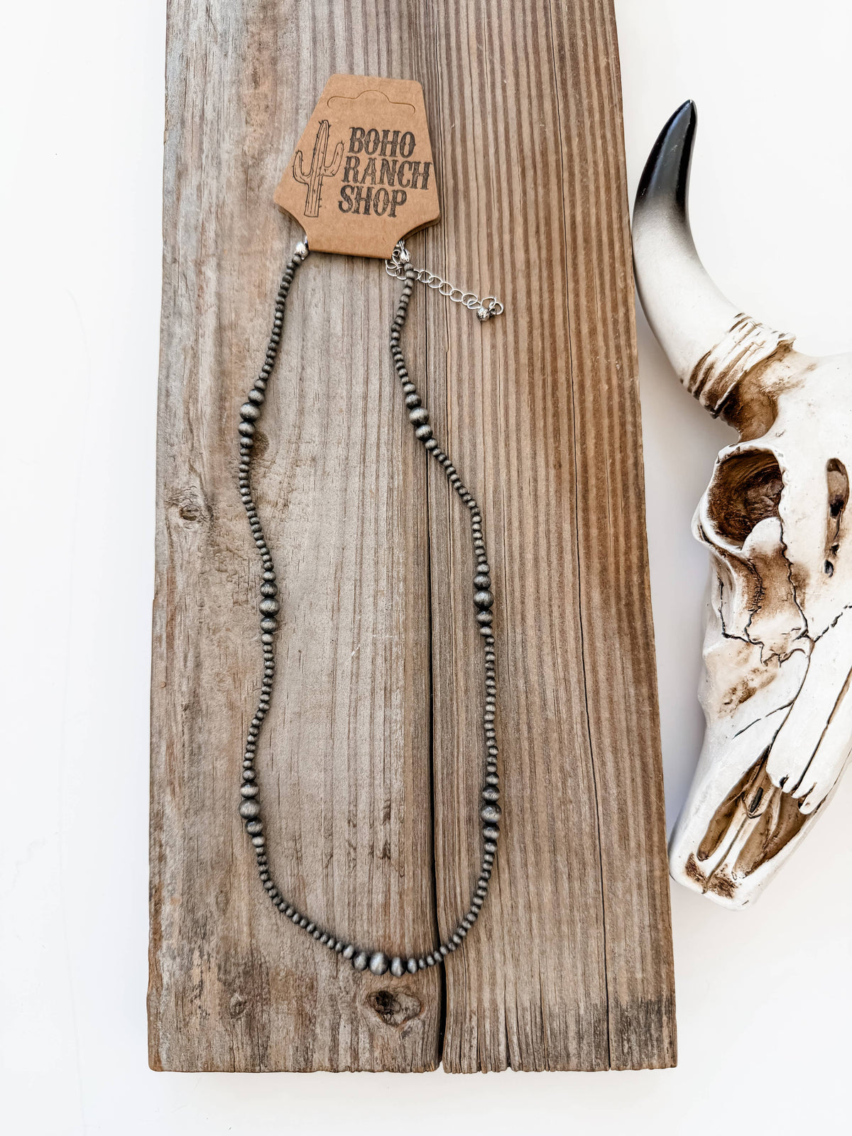 Western Style Navajo Pearl Necklace