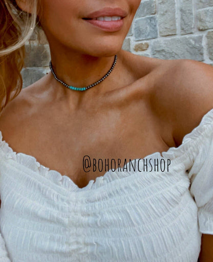 Bead Choker Necklace