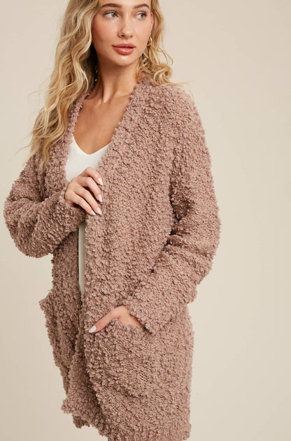 Popcorn Fluff Cardigan