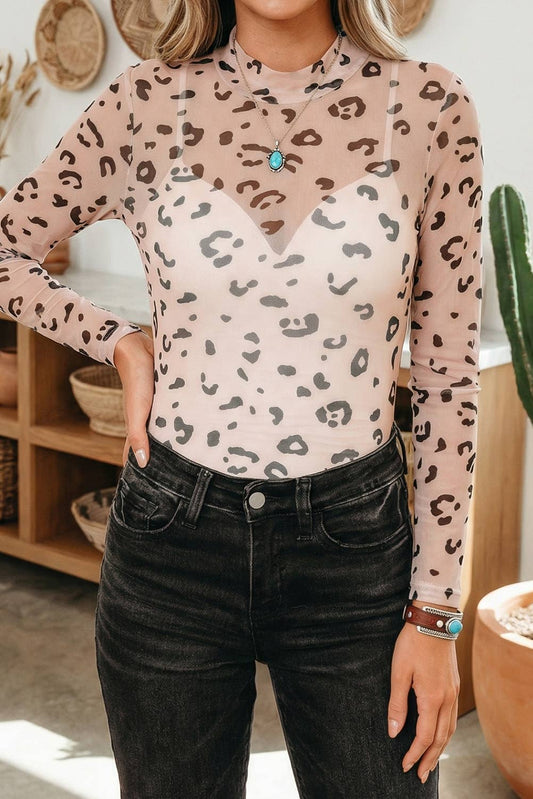 Animal Mesh Bodysuit