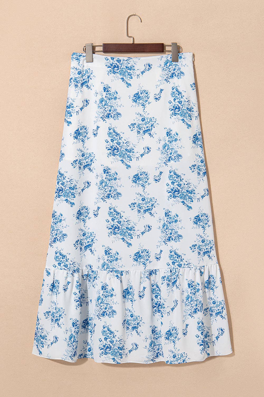 Prairie Ruffle Summer Maxi Skirt