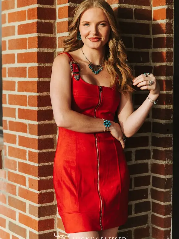 Buckle Strap Dress